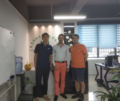 法國EMUAGE公司前來訪問(wèn)洽談