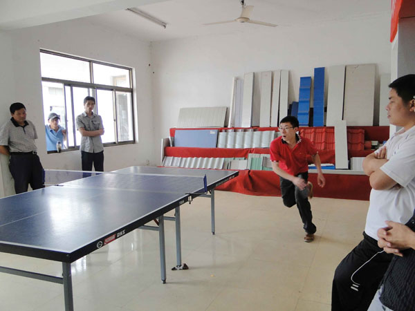 鋼結構公司比賽的場景