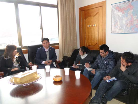 艾迪克機電（diàn）公司來我司學習網絡營銷知識