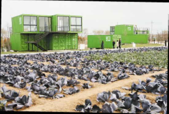 會呼吸的集裝箱活動房生態酒店