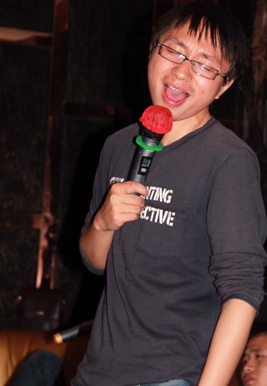 歌聲裏的陶醉（zuì）